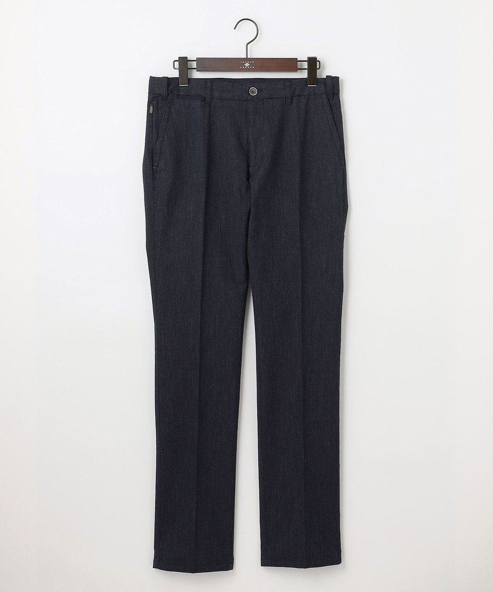 【ジョセフ アブード/JOSEPH ABBOUD / MEN】の【ウェストも伸びる!/ストレッチ】ムリネオックス パンツ インテリア・キッズ・メンズ・レディースファッション・服の通販 founy(ファニー) ファッション Fashion メンズファッション Fashion for Men ボトムス Bottoms イタリア Italy オックス Oxford Fabric ヴィンテージ Vintage Style ストレッチ Stretch, Stretchy Fabric A/W・秋冬 Autumn/Winter ネイビー系|ID: prp329100004802834 ipo3291000000034846193