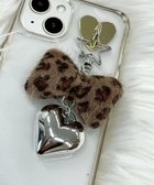 【ウィゴー/WEGO】のレオパードリボンキーホルダー ダークブラウン|ID: prp329100004802854 ipo3291000000034846312