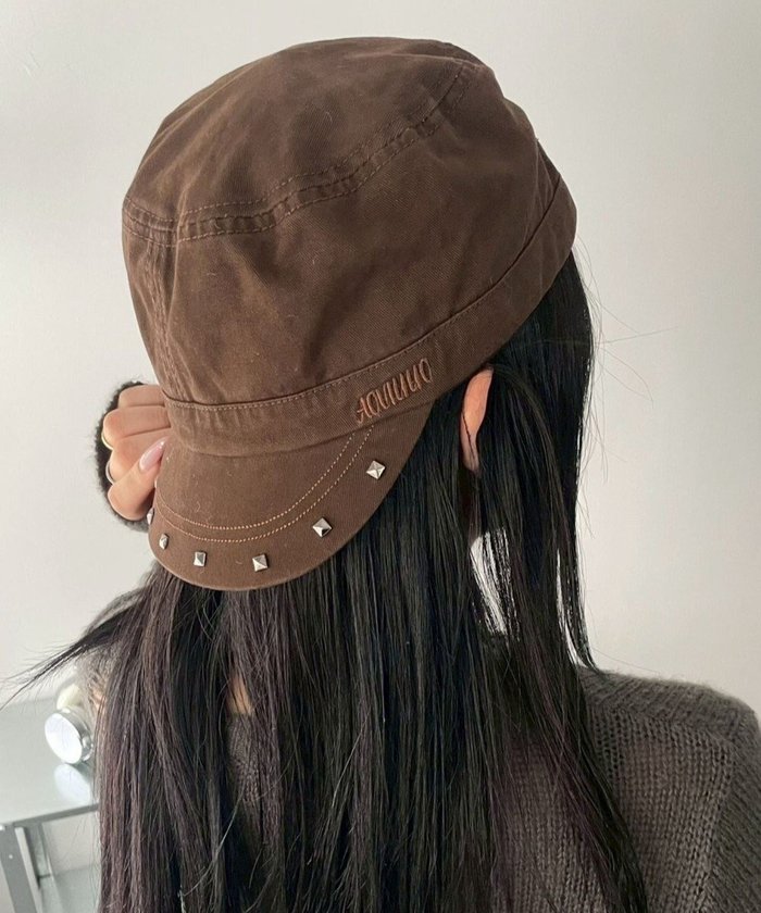 【ウィゴー/WEGO】のスタッズワークキャップ インテリア・キッズ・メンズ・レディースファッション・服の通販 founy(ファニー) https://founy.com/ ファッション Fashion レディースファッション Fashion for Women キャップ&ハット Hats & Caps おすすめ Recommended / Our Picks キャップ Cap, Baseball Cap シンプル Simple, Minimal スマホ Smartphone, Mobile Device ワーク Workwear, Utility Style 帽子 Hat, Headwear |ID: prp329100004802859 ipo3291000000035329038