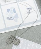 【ウィゴー/WEGO】のLラインストーンダイカットネックレス 柄2|ID: prp329100004802870 ipo3291000000034846383