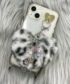 【ウィゴー/WEGO】のファーハートビーズチャームキーホルダー 柄2|ID: prp329100004803944 ipo3291000000034854086
