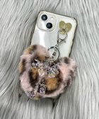 【ウィゴー/WEGO】のファーハートビーズチャームキーホルダー 柄4|ID: prp329100004803944 ipo3291000000034854088