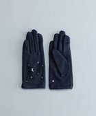 【オルクベット/ORuKuBET / KIDS】の夜空刺繍ジャージグローブ(KIDS)【タッチパネル対応】 ネイビー|ID: prp329100004803952 ipo3291000000034854118