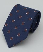 【五大陸/gotairiku / MEN】の日本縫製/オリジナル柄【Fermo Fossati】ネクタイ_小紋柄 ネイビー系8|ID: prp329100004803967 ipo3291000000034854187