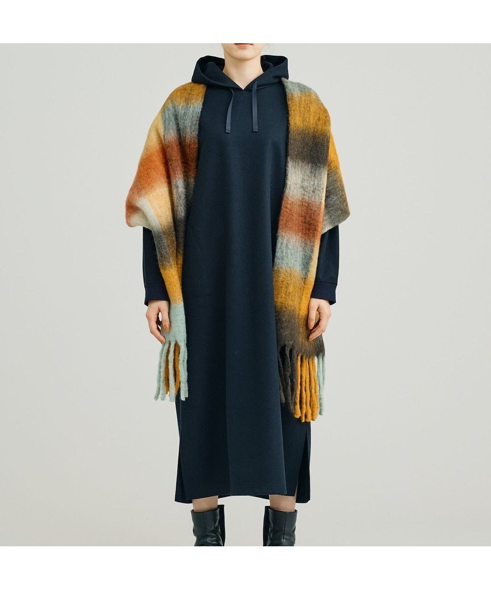 【ジェイプレスヨークストリート/J.PRESS YORK STREET】の【WOMEN】NEEDLE JERSEY フード付きワンピース インテリア・キッズ・メンズ・レディースファッション・服の通販 founy(ファニー) ファッション Fashion レディースファッション Fashion for Women ワンピース Dresses シューズ Shoes, Footwear シンプル Simple, Minimal スリット Slit, Slit Detail スリーブ Sleeve, Long Sleeve / Short Sleeve トレンド Trend, Trending Now フラット Flat, Flat Shoes ブルゾン Blouson, Bomber Jacket ロング Long, Long-Length A/W・秋冬 Autumn/Winter おすすめ Recommended / Our Picks ネイビー系|ID: prp329100004803970 ipo3291000000034854201