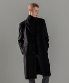 【ジョゼフ オム/JOSEPH HOMME / MEN】のグロッシーウール チェスターコート ブラック系|ID: prp329100004804989 ipo3291000000034863816