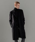 【ジョゼフ オム/JOSEPH HOMME / MEN】のグロッシーウール チェスターコート ブラック系|ID: prp329100004804989 ipo3291000000036111750