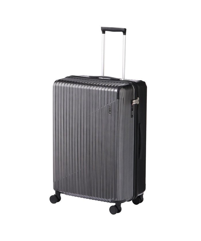 【エース バッグズ アンド ラゲッジ/ACE BAGS & LUGGAGE / MEN】のACE クレスタ2 スーツケース 7~10泊 85L ストッパー機能 06938 インテリア・キッズ・メンズ・レディースファッション・服の通販 founy(ファニー) https://founy.com/ ファッション Fashion メンズファッション Fashion for Men バッグ Bags スーツケース キャリーケース Suitcase / Carry Case 旅行 Travel |ID: prp329100004804990 ipo3291000000034863818