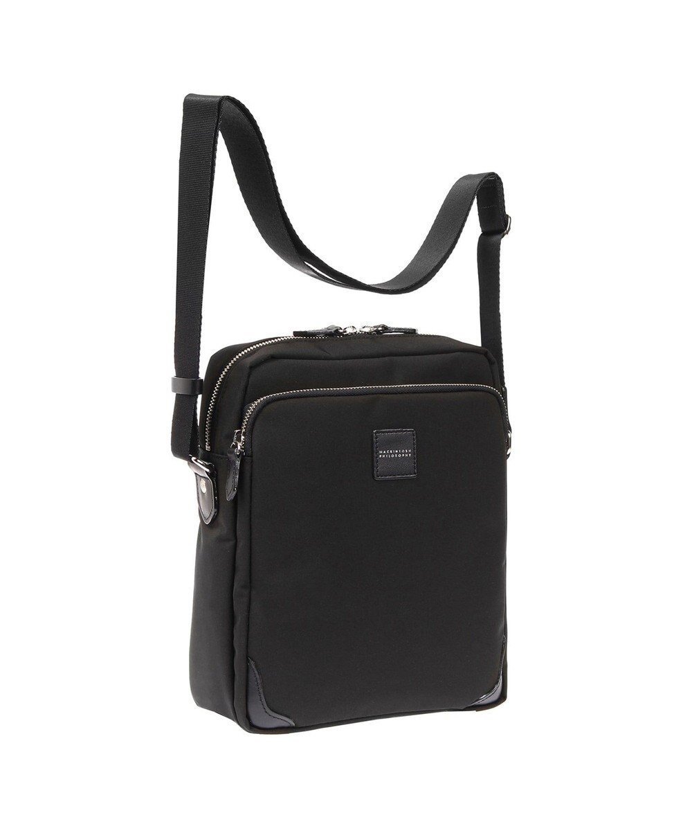 【エース バッグズ アンド ラゲッジ/ACE BAGS & LUGGAGE / MEN】のMACKINTOSH PHILOSOPHY バルヴェニー ショルダーバッグ タテ型 54282 マッキントッシュフィロソフィー インテリア・キッズ・メンズ・レディースファッション・服の通販 founy(ファニー) ファッション Fashion メンズファッション Fashion for Men バッグ Bags コンパクト Compact, Small Size ジャケット Jacket, Outerwear スマホ Smartphone, Mobile Device フロント Front, Front Design ポケット Pocket, Pocket Detail 旅行 Travel 終了ブラック|ID: prp329100004804992 ipo3291000000034863835