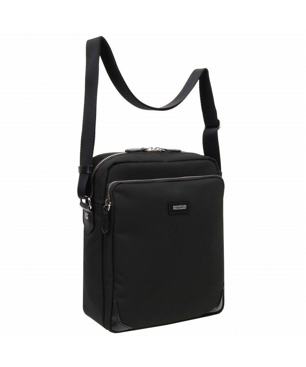 【エース バッグズ アンド ラゲッジ/ACE BAGS & LUGGAGE / MEN】のMACKINTOSH PHILOSOPHY バルヴェニー ショルダーバッグ タテ型 54282 マッキントッシュフィロソフィー インテリア・キッズ・メンズ・レディースファッション・服の通販 founy(ファニー) ファッション Fashion メンズファッション Fashion for Men バッグ Bags コンパクト Compact, Small Size ジャケット Jacket, Outerwear スマホ Smartphone, Mobile Device フロント Front, Front Design ポケット Pocket, Pocket Detail 旅行 Travel ブラック|ID: prp329100004804992 ipo3291000000034863837