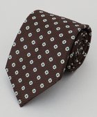 【五大陸/gotairiku / MEN】の【日本製】西陣ネクタイ_ブラウン×グリーン系 ダークブラウン系4|ID: prp329100004804999 ipo3291000000034863879