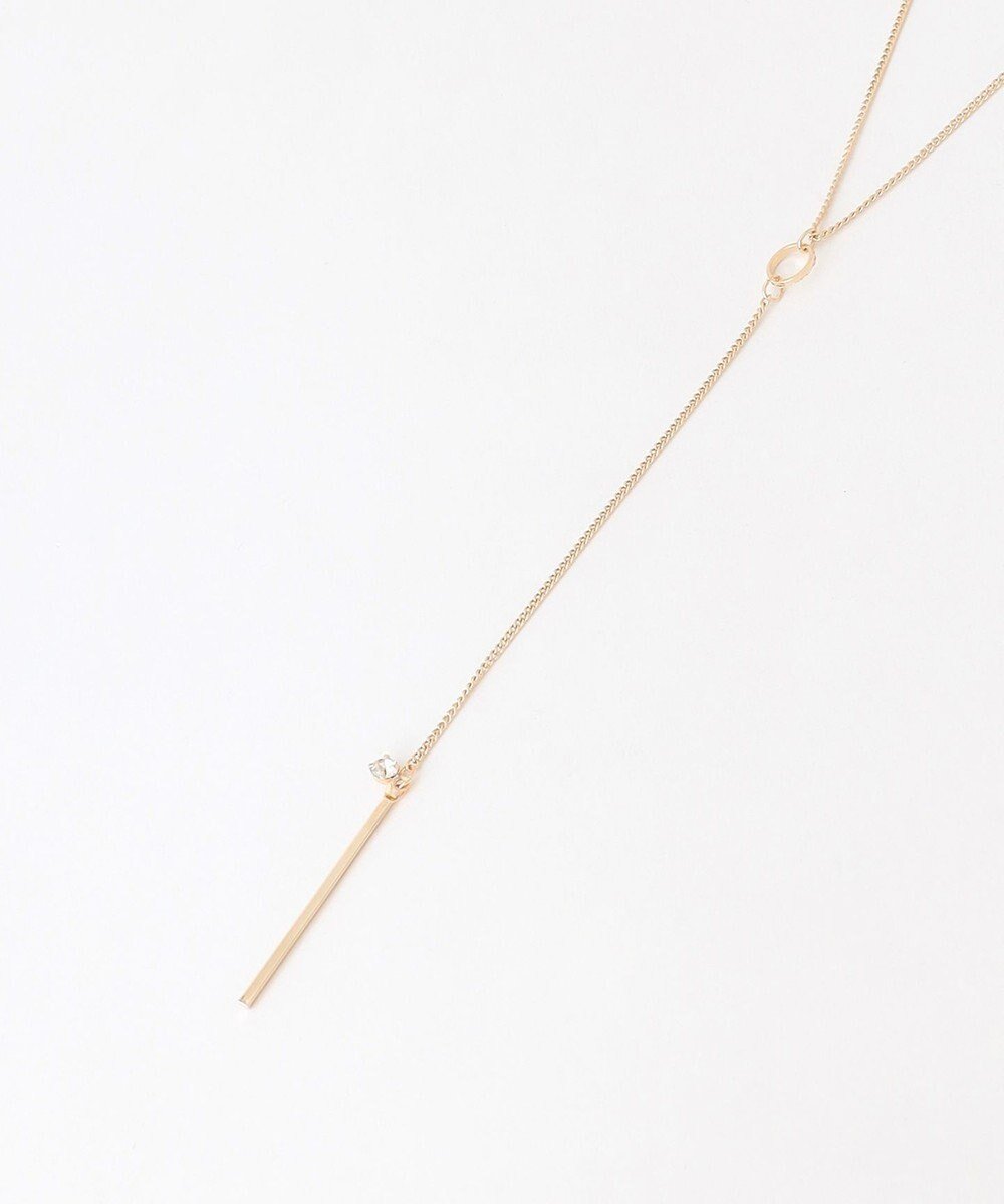 【エニー/ANY】のロングバーネックレス 人気、トレンドファッション・服の通販 founy(ファニー) 　ファッション　Fashion　レディースファッション　Fashion for Women　ジュエリー　Jewelry　ネックレス　Necklaces & Pendants　アクセサリー　Fashion Accessories　シンプル　Simple, Minimal　スタイリッシュ　Stylish, Fashionable　チェーン　Chain, Chain Strap　ネックレス　Necklace, Pendant Necklace　ビジュー　Bijou, Jewel-like Accent　メタル　Metal, Metal Parts　ワンポイント　One Point, Statement Accent　再入荷　Restock / Back in Stock　おすすめ　Recommended / Our Picks　エレガント 上品　Elegant　ギフト プレゼント　Gift / Present　 other-1|ID: prp329100004805005 ipo3291000000034863901