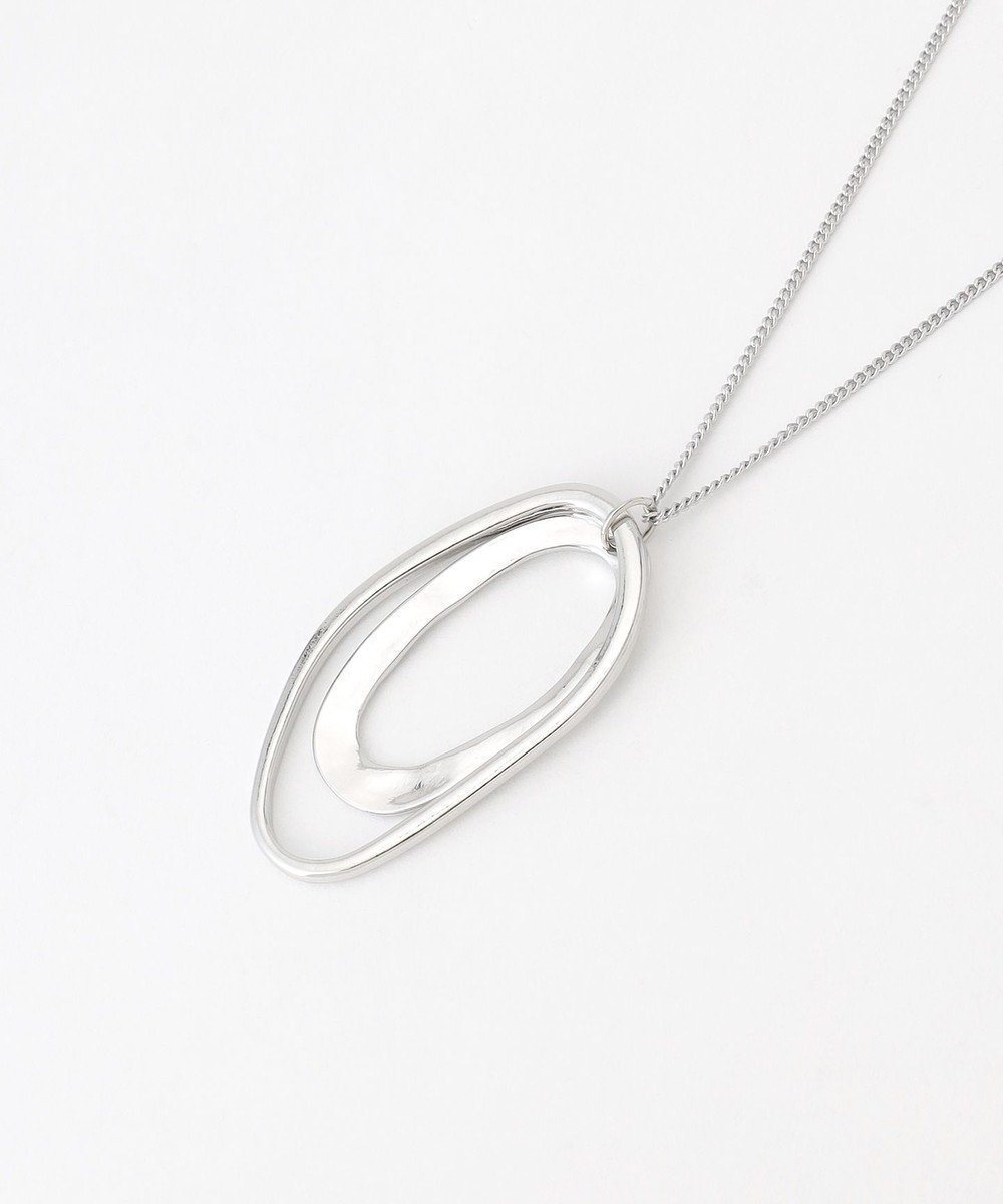 【エニー/ANY】の2連フープネックレス インテリア・キッズ・メンズ・レディースファッション・服の通販 founy(ファニー) ファッション Fashion レディースファッション Fashion for Women ジュエリー Jewelry ネックレス Necklaces & Pendants おすすめ Recommended / Our Picks アクセサリー Fashion Accessories ギフト プレゼント Gift / Present ネックレス Necklace, Pendant Necklace フープ Hoop, Hoop Earrings ロング Long, Long-Length ワンポイント One Point, Statement Accent 再入荷 Restock / Back in Stock シルバー|ID: prp329100004805006 ipo3291000000034863906