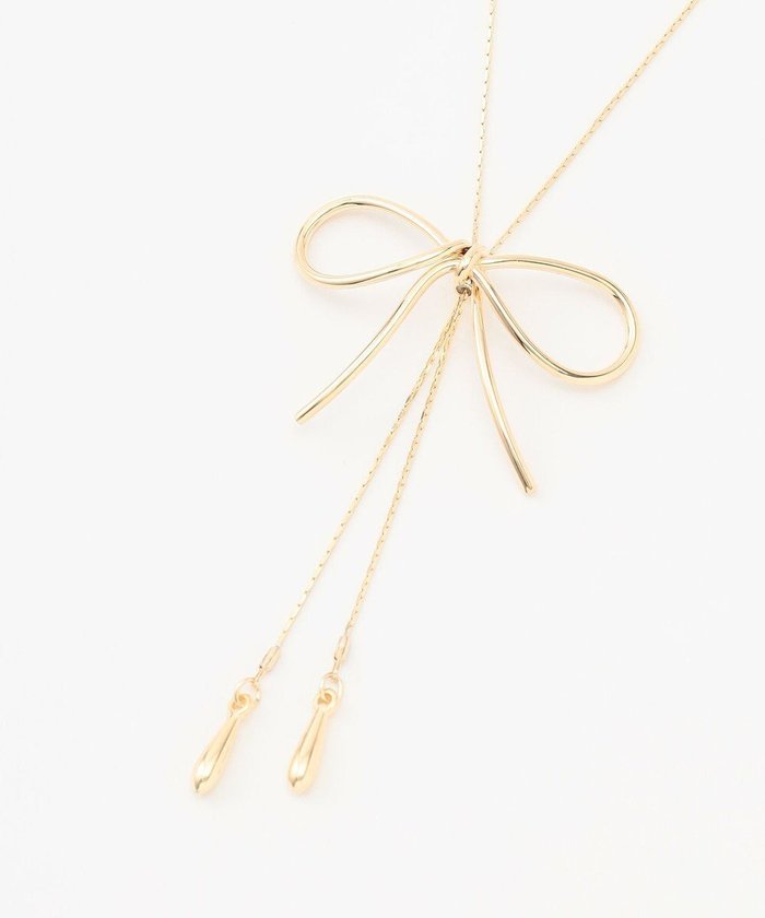 【エニー/ANY】のリボンモチーフネックレス インテリア・キッズ・メンズ・レディースファッション・服の通販 founy(ファニー) https://founy.com/ ファッション Fashion レディースファッション Fashion for Women ジュエリー Jewelry ネックレス Necklaces & Pendants おすすめ Recommended / Our Picks アクセサリー Fashion Accessories ギフト プレゼント Gift / Present シンプル Simple, Minimal トレンド Trend, Trending Now ネックレス Necklace, Pendant Necklace リボン Ribbon, Bow エレガント 上品 Elegant 再入荷 Restock / Back in Stock |ID: prp329100004805009 ipo3291000000034863919