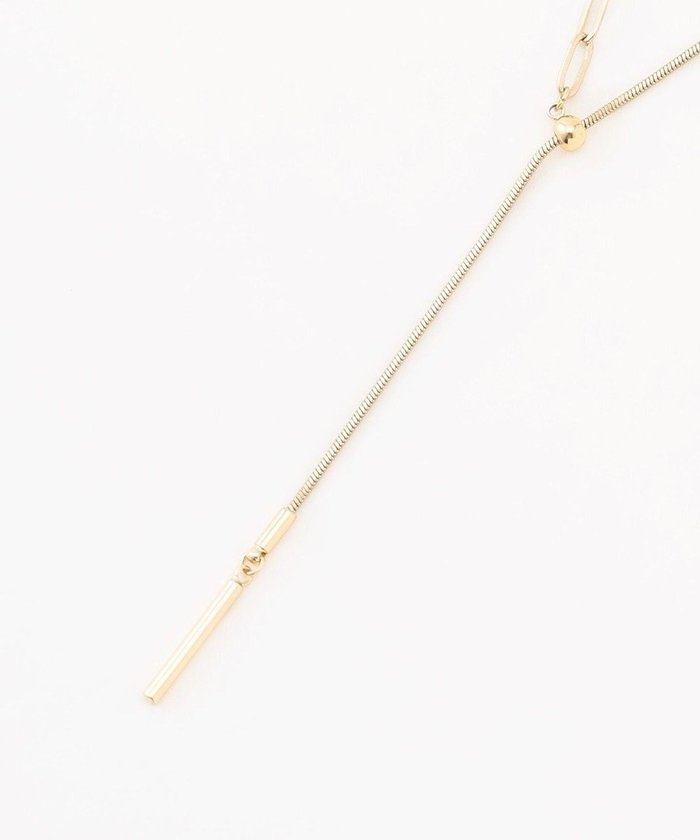 【エニー/ANY】のチェーンミックスラリエットネックレス インテリア・キッズ・メンズ・レディースファッション・服の通販 founy(ファニー) https://founy.com/ ファッション Fashion レディースファッション Fashion for Women ジュエリー Jewelry ネックレス Necklaces & Pendants おすすめ Recommended / Our Picks アクセサリー Fashion Accessories ギフト プレゼント Gift / Present シンプル Simple, Minimal チェーン Chain, Chain Strap ネックレス Necklace, Pendant Necklace 再入荷 Restock / Back in Stock |ID: prp329100004805014 ipo3291000000034863935