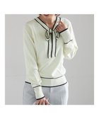 【テチチ/Te chichi】の前後2WAYボウタイニットプルオーバー 人気、トレンドファッション・服の通販 founy(ファニー) ファッション Fashion レディースファッション Fashion for Women トップス・カットソー Cut & Sew Tops ニット Knit Tops & Sweaters カジュアルプルオーバー・ニットトップス Pullovers & Knit Tops / Casual Pullovers セーター Sweater, Knitwear デニム Denim, Jeans Material エレガント 上品 Elegant 夏 Summer S/S・春夏 SS, Spring/Summer, Warm Season A/W・秋冬 Autumn/Winter thumbnail オフホワイト|ID: prp329100004805024 ipo3291000000034863989