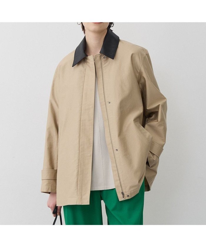 【アイシービー/iCB】の【先行予約・配色襟取り外し可能】ライトモールスキン キルトライナー付きバーンジャケット インテリア・キッズ・メンズ・レディースファッション・服の通販 founy(ファニー) https://founy.com/ ファッション Fashion レディースファッション Fashion for Women アウター Coat / Outerwear Collection コート・ロングコート・ピーコート Long Coats, Peacoats & More レディースジャケット・軽アウター Jackets モッズコート・ミリタリー風アウター Mods & Field Coats 春 Spring キルト Quilt, Quilted Fabric サテン Satin, Glossy Fabric シルク Silk, 100% Silk ジャケット Jacket, Outerwear ダブル Double, Double-Breasted トレンド Trend, Trending Now ポケット Pocket, Pocket Detail ミリタリー Military, Army Style モッズコート Mods Coat, Military Parka ライナー Liner, Inner Layer S/S・春夏 SS, Spring/Summer, Warm Season 夏 Summer エレガント 上品 Elegant 2026年 2026 |ID: prp329100004805025 ipo3291000000034863992