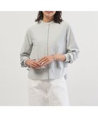 【ジェイ プレス/J.PRESS】のストライプジャージー フリル カットソー ミントベース系|ID: prp329100004805028 ipo3291000000034864003