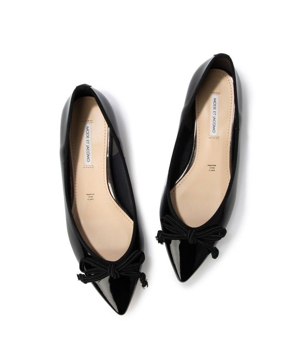 【モード エ ジャコモ/MODE ET JACOMO】のMODE ET JACOMO リボンバレエシューズ インテリア・キッズ・メンズ・レディースファッション・服の通販 founy(ファニー) ファッション Fashion レディースファッション Fashion for Women エナメル Patent Leather クール Cool, Chic シューズ Shoes, Footwear 定番 Standard, Basic Item 人気 Popular, Best Seller バレエ Ballet, Ballet Style フラット Flat, Flat Shoes ライニング Inner Lining, Inner Fabric, Lined リボン Ribbon, Bow ロング Long, Long-Length 日本製 Made In Japan エレガント 上品 Elegant ビジネス 仕事 通勤 Business / Work / Commuting ブラックエナメル|ID: prp329100004805037 ipo3291000000034864037