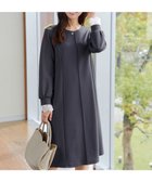 【ティアクラッセ/Tiaclasse】のコットンレースドッキングカットソーワンピース チャコールグレー|ID: prp329100004805038 ipo3291000000034864039