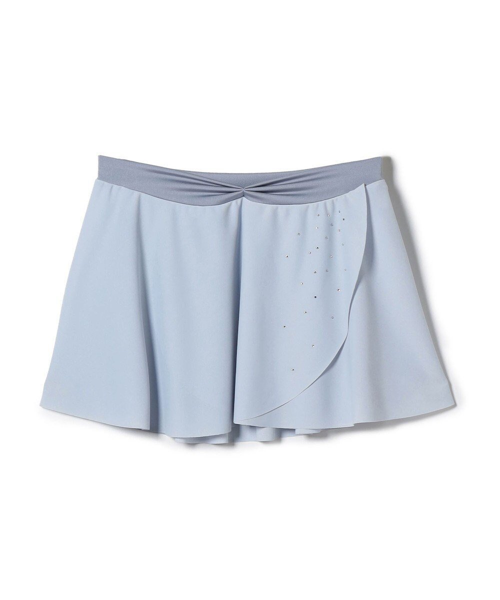 【チャコット/Chacott / KIDS】のスカート インテリア・キッズ・メンズ・レディースファッション・服の通販 founy(ファニー) ファッション Fashion キッズファッション Fashion for Kids クリスタル Crystal, Swarovski コンパクト Compact, Small Size スワロフスキー Swarovski, Crystal Accent ベビー Baby, Babywear ラップ Wrap, Wrap Design ベビーブルー|ID: prp329100004806166 ipo3291000000034875786