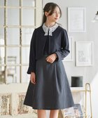 【組曲 / KIDS/KUMIKYOKU】の【150-170㎝】 ドットジャガードワンピース&ジャケットセット 人気、トレンドファッション・服の通販 founy(ファニー) ファッション Fashion キッズファッション Fashion for Kids ワンピース Dresses 春 Spring カットソー Cut and Sewn Top ケミカル Chemical, Chemical Wash コンパクト Compact, Small Size シンプル Simple, Minimal ジャケット Jacket, Outerwear ストレッチ Stretch, Stretchy Fabric スーツ Suit, Formalwear ドット Polka Dot, Dot Pattern バランス Balance, Style Balance フォーマル Formal, Dressy 半袖 Short Sleeve, Half Sleeve リボン Ribbon, Bow レース Lace, Lace Fabric S/S・春夏 SS, Spring/Summer, Warm Season 夏 Summer エレガント 上品 Elegant 入学式 Entrance Ceremony thumbnail ネイビー|ID: prp329100004806198 ipo3291000000034875864