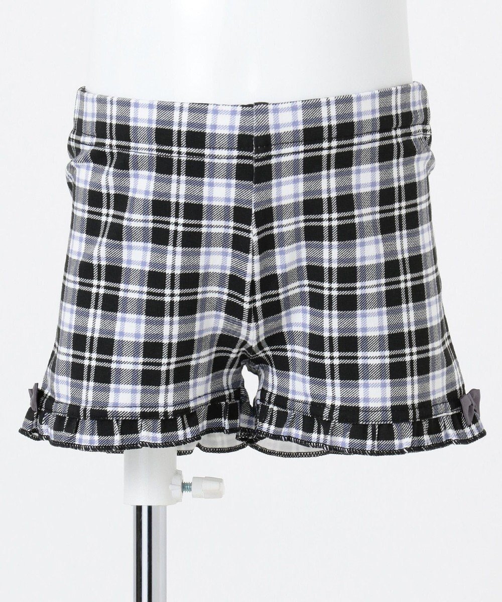 【エニィ/ANY / KIDS】の【S-Mサイズ】裾フリル 1分丈レギンス インテリア・キッズ・メンズ・レディースファッション・服の通販 founy(ファニー) ファッション Fashion キッズファッション Fashion for Kids チェック Check, Plaid, Tartan フィット Fit, Slim Fit フリル Frill, Ruffle ボーダー Border, Stripe リボン Ribbon, Bow レギンス Leggings, Stretch Pants ブラック系3|ID: prp329100004806208 ipo3291000000034875905