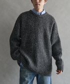 【クラフトスタンダードブティック/CRAFT STANDARD BOUTIQUE / MEN】のチャンキーニットプルオーバー Black|ID: prp329100004806224 ipo3291000000034875961
