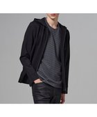 【ジョゼフ オム/JOSEPH HOMME / MEN】の【オリジナル素材 】ライトタックジャージー ジップアップフーディー ブラック系|ID: prp329100004806225 ipo3291000000034875973