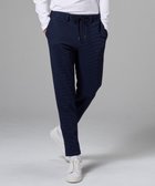 【ジョゼフ オム/JOSEPH HOMME / MEN】の【オリジナル素材 /ウエストゴム仕様】ライトタックジャージー ドロスト付テーパードパンツ / PEGG CONVERTIBLE ネイビー系|ID: prp329100004806229 ipo3291000000034875992