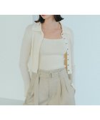 【イェッカ ヴェッカ/YECCA VECCA】の【2点セット】キャミセット襟付きカーディガン 人気、トレンドファッション・服の通販 founy(ファニー) ファッション Fashion レディースファッション Fashion for Women トップス・カットソー Cut & Sew Tops カーディガン・羽織り Layered Style Cardigans キャミソール&ノースリーブ Camisoles & Sleeveless Tops おすすめ Recommended / Our Picks カーディガン Cardigan, Knitwear キャミソール Camisole, Spaghetti Strap Top スリット Slit, Slit Detail スリーブ Sleeve, Long Sleeve / Short Sleeve バランス Balance, Style Balance フィット Fit, Slim Fit ボトム Bottoms, Lower Wear ポケット Pocket, Pocket Detail リラックス Relax, Relaxed Fit ワイド Wide, Wide Fit ワイドリブ Wide Rib, Wide Ribbed Knit 夏 Summer 春 Spring S/S・春夏 SS, Spring/Summer, Warm Season thumbnail Ivory|ID: prp329100004806241 ipo3291000000034876030