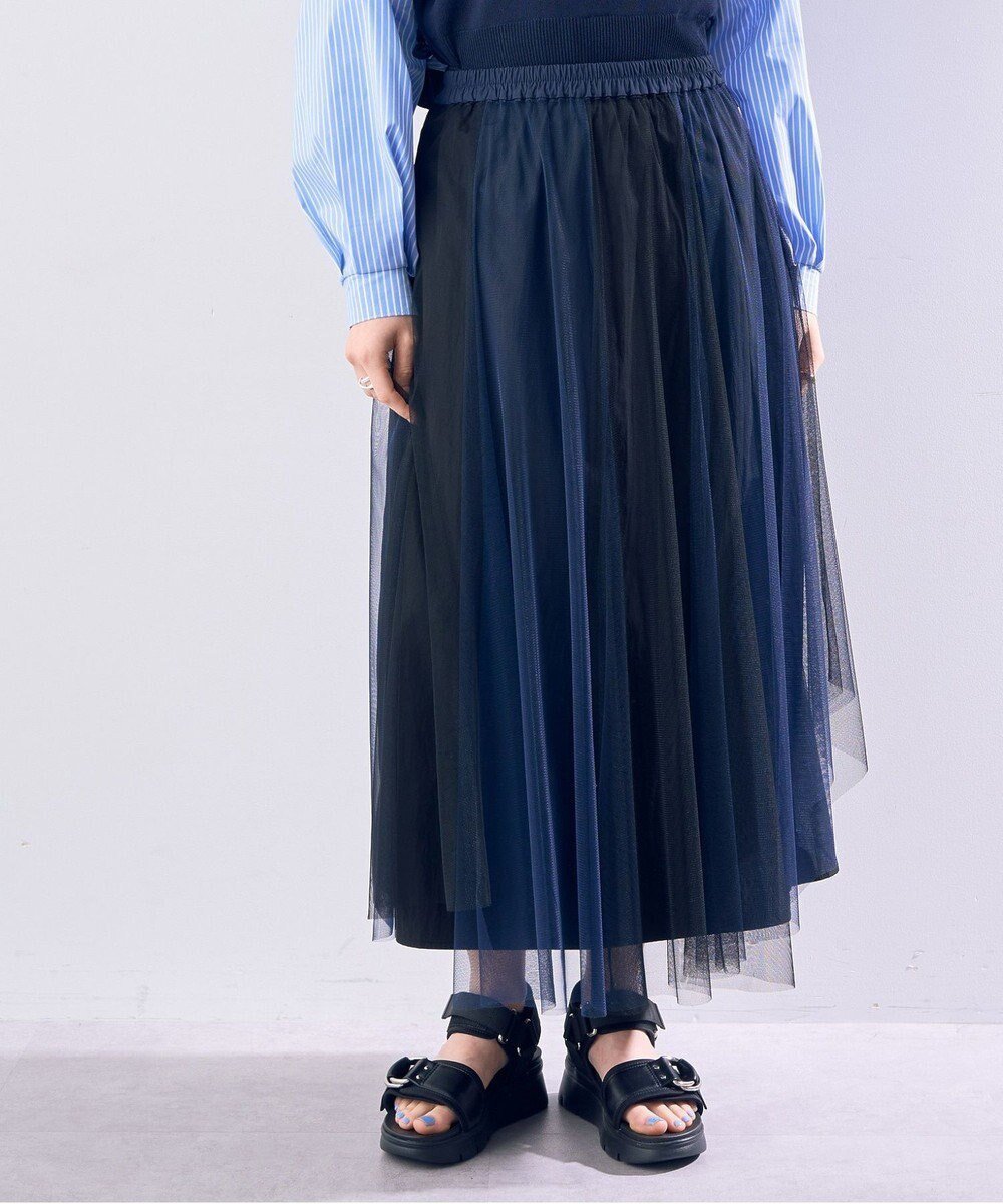【イェッカ ヴェッカ/YECCA VECCA】の【2点SET】マルチwayチュールスカート 人気、トレンドファッション・服の通販 founy(ファニー) ファッション Fashion レディースファッション Fashion for Women スカート Skirts おすすめ Recommended / Our Picks アシンメトリー Asymmetrical Style カッティング Cutting Detail デニム Denim, Jeans Material トレンド Trend, Trending Now フレア Flare, Flared ポケット Pocket, Pocket Detail ランダム Random, Irregular 夏 Summer 春 Spring S/S・春夏 SS, Spring/Summer, Warm Season other-1|ID: prp329100004806247 ipo3291000000034876054