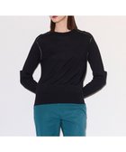 【ジョゼフ/JOSEPH】のウールカシミヤ ラウンドネックニット 人気、トレンドファッション・服の通販 founy(ファニー) ファッション Fashion レディースファッション Fashion for Women トップス・カットソー Cut & Sew Tops ニット Knit Tops & Sweaters インナー Innerwear クラシック Classic, Timeless Style コンパクト Compact, Small Size シンプル Simple, Minimal ジャケット Jacket, Outerwear セーター Sweater, Knitwear パッチ Patch, Appliqué ポケット Pocket, Pocket Detail ラウンド Round, Round Neck 切替 Switching, Contrast Panel A/W・秋冬 Autumn/Winter thumbnail Black|ID: prp329100004806257 ipo3291000000034876202