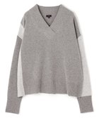 【ジョゼフ/JOSEPH】のウールミックス Vネックニット 人気、トレンドファッション・服の通販 founy(ファニー) ファッション Fashion レディースファッション Fashion for Women トップス・カットソー Cut & Sew Tops ニット Knit Tops & Sweaters Vネックトップス V-Neck Tops / V-Cut Neckline Shirts アウトレット Outlet / Clearance アシンメトリー Asymmetrical Style スペシャル Special, Limited Edition セーター Sweater, Knitwear ボトム Bottoms, Lower Wear ミックス Mix, Mixed Style A/W・秋冬 Autumn/Winter thumbnail Grey|ID: prp329100004806259 ipo3291000000034876216