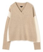【ジョゼフ/JOSEPH】のウールミックス Vネックニット 人気、トレンドファッション・服の通販 founy(ファニー) ファッション Fashion レディースファッション Fashion for Women トップス・カットソー Cut & Sew Tops ニット Knit Tops & Sweaters Vネックトップス V-Neck Tops / V-Cut Neckline Shirts アウトレット Outlet / Clearance アシンメトリー Asymmetrical Style スペシャル Special, Limited Edition セーター Sweater, Knitwear ボトム Bottoms, Lower Wear ミックス Mix, Mixed Style A/W・秋冬 Autumn/Winter thumbnail Cassonade|ID: prp329100004806259 ipo3291000000034876217