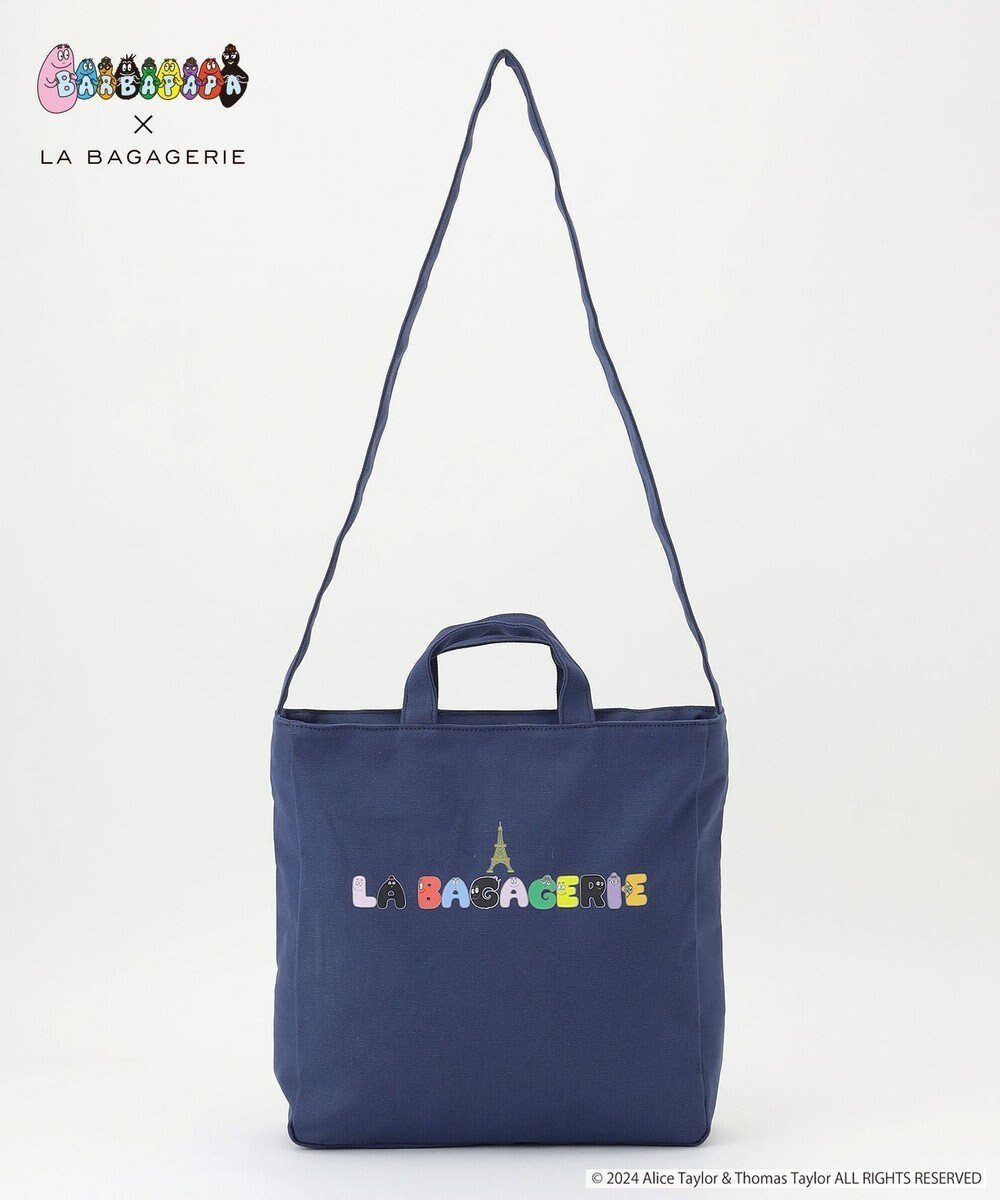 【ラ バガジェリー/LA BAGAGERIE】のBARBAPAPA×LA BAGAGERIE バーバパパコラボ 2WAYバッグ M インテリア・キッズ・メンズ・レディースファッション・服の通販 founy(ファニー) ファッション Fashion レディースファッション Fashion for Women バッグ Bags カラフル Colorful Design コラボ Collaboration, Collab スクエア Square, Square Shape スペシャル Special, Limited Edition スマート Smart, Elegant フランス France, French プリント Print, Printed Pattern ポケット Pocket, Pocket Detail おすすめ Recommended / Our Picks ビジネス 仕事 通勤 Business / Work / Commuting ネイビー|ID: prp329100004806263 ipo3291000000034876295
