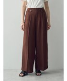 【イェッカ ヴェッカ/YECCA VECCA】の麻レーヨンワイドパンツ 人気、トレンドファッション・服の通販 founy(ファニー) ファッション Fashion レディースファッション Fashion for Women パンツ Pants & Trousers ベーシック Basic, Essential ポケット Pocket, Pocket Detail ワイド Wide, Wide Fit 夏 Summer 春 Spring S/S・春夏 SS, Spring/Summer, Warm Season thumbnail Brown|ID: prp329100004806265 ipo3291000000034876311