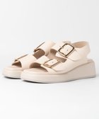 【ボントレ/BONTRE】の【BONTRE/ボントレ】厚底ダブルベルトサンダル/40353-US アイボリー|ID: prp329100004806269 ipo3291000000034876339