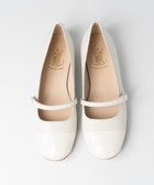 【ボントレ/BONTRE】の【BONTRE/ボントレ】コンビストラップパンプス/40051-US 人気、トレンドファッション・服の通販 founy(ファニー) ファッション Fashion レディースファッション Fashion for Women エナメル Patent Leather オケージョン Occasion Wear シンプル Simple, Minimal ストラップパンプス Strap Pumps, Strappy Heels トレンド Trend, Trending Now フラット Flat, Flat Shoes ラップ Wrap, Wrap Design エレガント 上品 Elegant thumbnail ホワイト|ID: prp329100004806287 ipo3291000000034876461