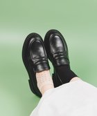 【ボントレ/BONTRE】の【BONTRE/ボントレ】パフィーベルトローファー/40751-US ブラック|ID: prp329100004806289 ipo3291000000034876475