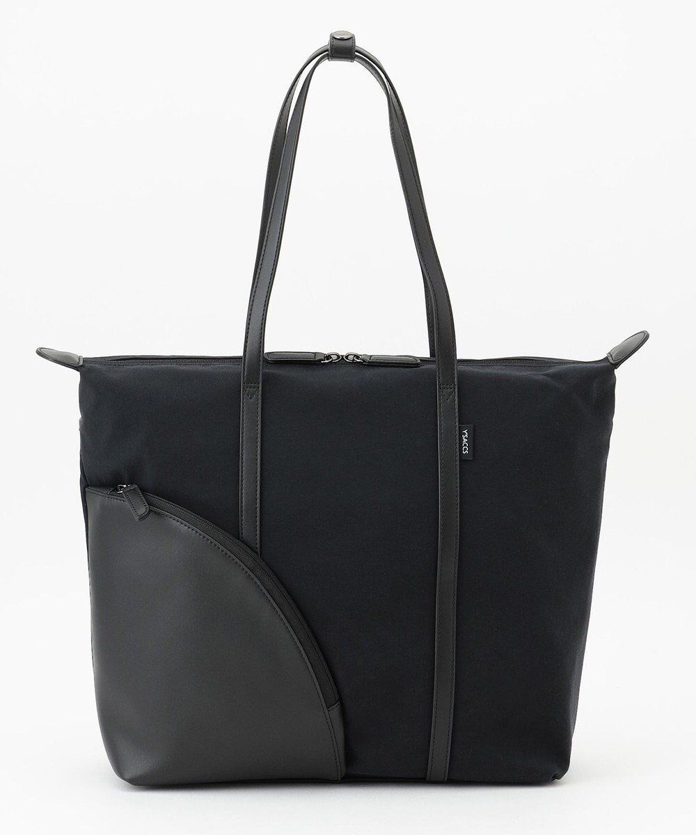 【イザック/Y'SACCS】のコットンライクナイロントート Mサイズ インテリア・キッズ・メンズ・レディースファッション・服の通販 founy(ファニー) ファッション Fashion レディースファッション Fashion for Women バッグ Bags シンプル Simple, Minimal スマート Smart, Elegant 財布 Wallet, Purse ハンカチ Handkerchief, Hanky ビンテージ Vintage, Retro Style ベーシック Basic, Essential ポケット Pocket, Pocket Detail ポーチ Pouch, Small Case おすすめ Recommended / Our Picks ビジネス 仕事 通勤 Business / Work / Commuting ブラック|ID: prp329100004806309 ipo3291000000034876559