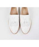 【ボントレ/BONTRE】の【LucaGrossi/ルカグロッシ】メダリオンタッセルローファー/B778M-RS 人気、トレンドファッション・服の通販 founy(ファニー) ファッション Fashion レディースファッション Fashion for Women イタリア Italy エナメル Patent Leather シューズ Shoes, Footwear タッセル Tassel, Fringe ドレス Dress, One-Piece フィット Fit, Slim Fit エレガント 上品 Elegant ビジネス 仕事 通勤 Business / Work / Commuting thumbnail ホワイト|ID: prp329100004806311 ipo3291000000034876570