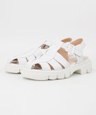 【ボントレ/BONTRE】の【LucaGrossi/ルカグロッシ】タンクソールグルカサンダル/H024S DTAL-US 人気、トレンドファッション・服の通販 founy(ファニー) ファッション Fashion レディースファッション Fashion for Women イタリア Italy 厚底 Platform Shoes 春 Spring 軽量 Lightweight, Ultra Light サンダル Sandals, Summer Shoes 定番 Standard, Basic Item 人気 Popular, Best Seller フィット Fit, Slim Fit ラップ Wrap, Wrap Design S/S・春夏 SS, Spring/Summer, Warm Season 夏 Summer エレガント 上品 Elegant thumbnail ホワイト|ID: prp329100004806312 ipo3291000000034876574