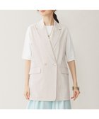 【自由区/JIYU-KU】の【セットアップ対応・洗える】リネンビスコースストレッチ ジレ フラックス|ID: prp329100004806315 ipo3291000000034876580