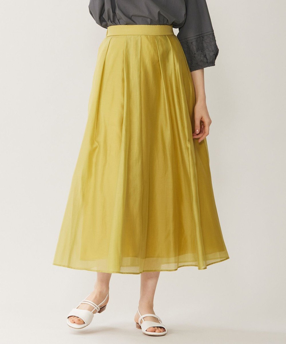 【自由区/JIYU-KU】の【洗える】エアリータック スカート 人気、トレンドファッション・服の通販 founy(ファニー) ファッション Fashion レディースファッション Fashion for Women スカート Skirts エレガント 上品 Elegant シアー Sheer, See-Through 夏 Summer 春 Spring S/S・春夏 SS, Spring/Summer, Warm Season 洗える Machine Washable other-1|ID: prp329100004806316 ipo3291000000034876582