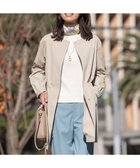 【ジェイ プレス/J.PRESS】の【洗える】ソロテックス ドライツイル ノーカラー コート 人気、トレンドファッション・服の通販 founy(ファニー) ファッション Fashion レディースファッション Fashion for Women アウター Coat / Outerwear Collection コート・ロングコート・ピーコート Long Coats, Peacoats & More レディースジャケット・軽アウター Jackets 春 Spring 洗える Machine Washable ギャザー Gathered, Ruffled ジャケット Jacket, Outerwear ストール Stole, Wrap ドット Polka Dot, Dot Pattern マフラー Scarf, Muffler S/S・春夏 SS, Spring/Summer, Warm Season 夏 Summer エレガント 上品 Elegant thumbnail ベージュ系|ID: prp329100004806317 ipo3291000000034876587
