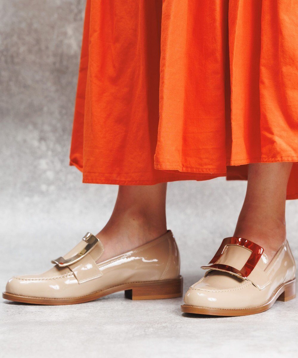 【ボントレ/BONTRE】の【LucaGrossi/ルカグロッシ】メタルバックルローファー/K199M-US インテリア・キッズ・メンズ・レディースファッション・服の通販 founy(ファニー) ファッション Fashion レディースファッション Fashion for Women バッグ Bags イタリア Italy シューズ Shoes, Footwear スクエア Square, Square Shape フィット Fit, Slim Fit メタル Metal, Metal Parts A/W・秋冬 Autumn/Winter S/S・春夏 SS, Spring/Summer, Warm Season おすすめ Recommended / Our Picks 夏 Summer エレガント 上品 Elegant トープ|ID: prp329100004806321 ipo3291000000034876609