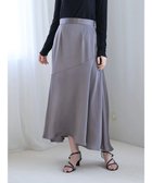 【イェッカ ヴェッカ/YECCA VECCA】のアシメマーメイドサテンスカート 人気、トレンドファッション・服の通販 founy(ファニー) ファッション Fashion レディースファッション Fashion for Women スカート Skirts アシンメトリー Asymmetrical Style サテン Satin, Glossy Fabric ポケット Pocket, Pocket Detail マーメイド Mermaid, Fishtail Silhouette 夏 Summer 春 Spring S/S・春夏 SS, Spring/Summer, Warm Season thumbnail Charcoal Gray|ID: prp329100004806323 ipo3291000000034876615