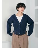 【イェッカ ヴェッカ/YECCA VECCA】のタックスリットVネックカーディガン 人気、トレンドファッション・服の通販 founy(ファニー) ファッション Fashion レディースファッション Fashion for Women トップス・カットソー Cut & Sew Tops カーディガン・羽織り Layered Style Cardigans Vネックトップス V-Neck Tops / V-Cut Neckline Shirts カーディガン Cardigan, Knitwear スリット Slit, Slit Detail ポケット Pocket, Pocket Detail エレガント 上品 Elegant 夏 Summer 春 Spring S/S・春夏 SS, Spring/Summer, Warm Season thumbnail Navy|ID: prp329100004806326 ipo3291000000034876641