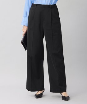 【自由区/JIYU-KU】 【洗える】ライトフィールジャージータックワイド パンツ人気、トレンドファッション・服の通販 founy(ファニー) ファッション Fashion レディースファッション Fashion for Women パンツ Pants & Trousers コンパクト Compact, Small Size ストレッチ Stretch, Stretchy Fabric ワイド Wide, Wide Fit 夏 Summer 春 Spring S/S・春夏 SS, Spring/Summer, Warm Season 洗える Machine Washable |ID:prp329100004806328